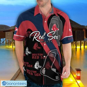 Boston Red Sox Hawaii Shirt Big Logo 3D Printing Hawaiian Shirt For Men And Women Product Photo 4