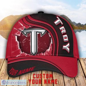 Troy Trojans 3D Cap Custom Name For Fans Sport Gift Product Photo 1