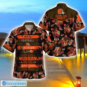 Cleveland Browns Family Football Lover Hawaiian Shirt Beach Shirt For Family Gift Product Photo 1