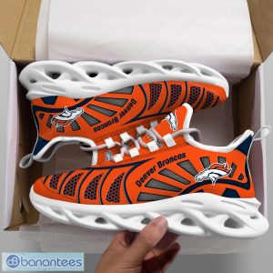 Denver Broncos NFLNew Designs Black And White Clunky Shoes Max Soul Shoes Sport Season Gift Product Photo 2