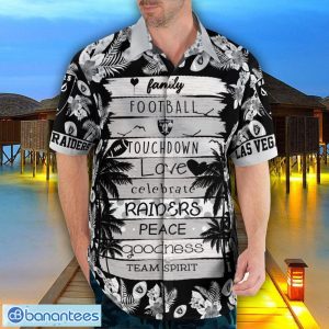 Las Vegas Raiders Family Football Lover Hawaiian Shirt Beach Shirt For Family Gift Product Photo 4