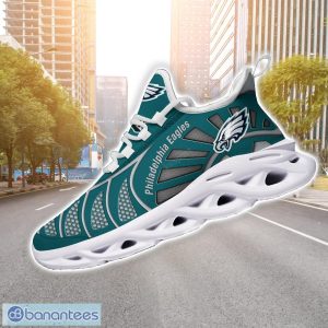 Philadelphia Eagles NFLNew Designs Black And White Clunky Shoes Max Soul Shoes Sport Season Gift Product Photo 5