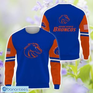 Boise State Broncos Logo Team 3D T-Shirt Sweatshirt Hoodie Zip Hoodie For Men Women Product Photo 2