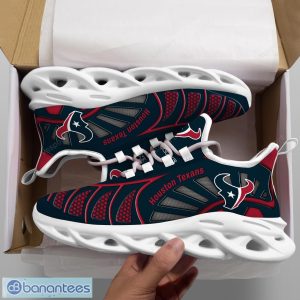 Houston Texans NFLNew Designs Black And White Clunky Shoes Max Soul Shoes Sport Season Gift Product Photo 2