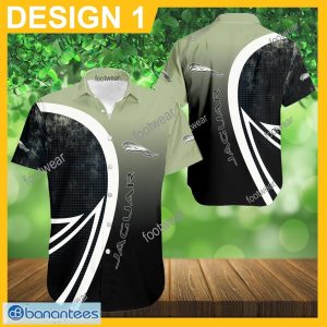 Jaguar Car Racing Hawaiian Shirt Brand Design For Men Gifts Beach Holiday Summer - Jaguar Car Racing Hawaiian Shirt Vintage Pattern Style 1