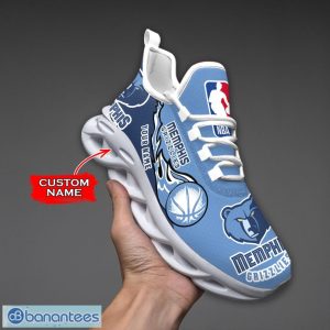 Personalized Name Memphis Grizzlies Fireball Personalized Sneakers Max Soul Shoes Product Photo 1