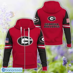 Georgia BulldogsGeorgia Bulldogs Logo Team 3D T-Shirt Sweatshirt Hoodie Zip Hoodie For Men Women Product Photo 4