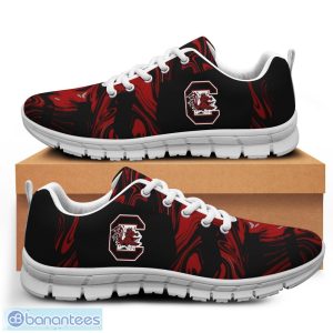 NCAA South Carolina Gamecocks Garnet Black Sneakers Running Shoes Team Gift Men Women Shoes Product Photo 1