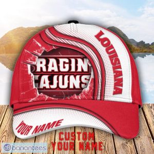 Louisiana Ragin' Cajuns 3D Cap Custom Name For Fans Sport Gift Product Photo 1