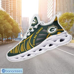 Green Bay Packers NFLNew Designs Black And White Clunky Shoes Max Soul Shoes Sport Season Gift Product Photo 5
