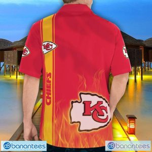 Kansas City Chiefs Flame Designs 3D Hawaiian Shirt Special Gift For Fans Product Photo 2
