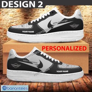 Mini Cooper Car Racing Air Force 1 Shoes Personalized Gift AF1 Sneaker For Men Women - Mini Cooper Car Racing Air Force 1 Shoes Personalized Photo 2