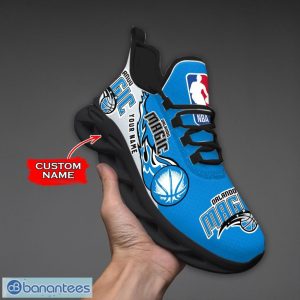 Personalized Name Orlando Magic Fireball Personalized Sneakers Max Soul Shoes Product Photo 2
