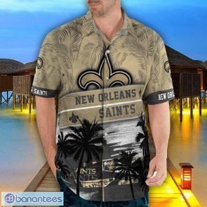 New Orleans Saints Logo Team Tropical Coconut Hawaii Shirt For Men And Women Product Photo 4