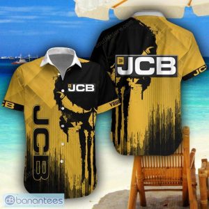 JCB 3D Printing Hawaiian Shirt Summer Beach Shirt For Fans Custom Name Product Photo 1