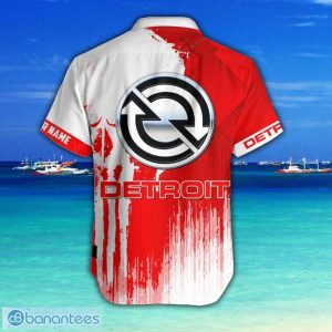 Detroit Diesel 3D Printing Hawaiian Shirt Summer Beach Shirt For Fans Custom Name Product Photo 3