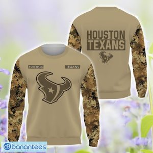 Houston Texans Autumn season Hunting Gift 3D TShirt Sweatshirt Hoodie Zip Hoodie Custom Name For Fans Product Photo 2