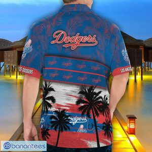 Los Angeles Dodgers Logo Team Tropical Coconut Hawaii Shirt For Men And Women Product Photo 2
