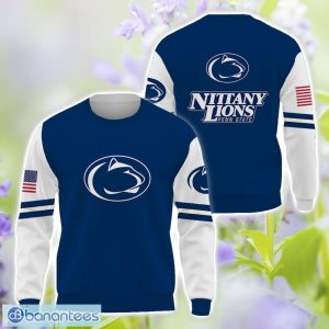 Penn State Nittany Lions Logo Team 3D T-Shirt Sweatshirt Hoodie Zip Hoodie For Men Women Product Photo 2