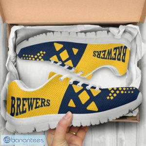 MLB Milwaukee Brewers Sneakers Running Shoes Sport Trending Shoes Product Photo 2
