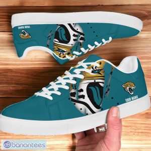 Jacksonville Jaguars NFL Stan Smith Shoes Gifts For Fans Custom Name Product Photo 2