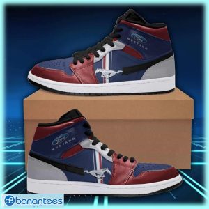 Ford Mustang Jordan High Top Shoes For Men And Women Product Photo 1