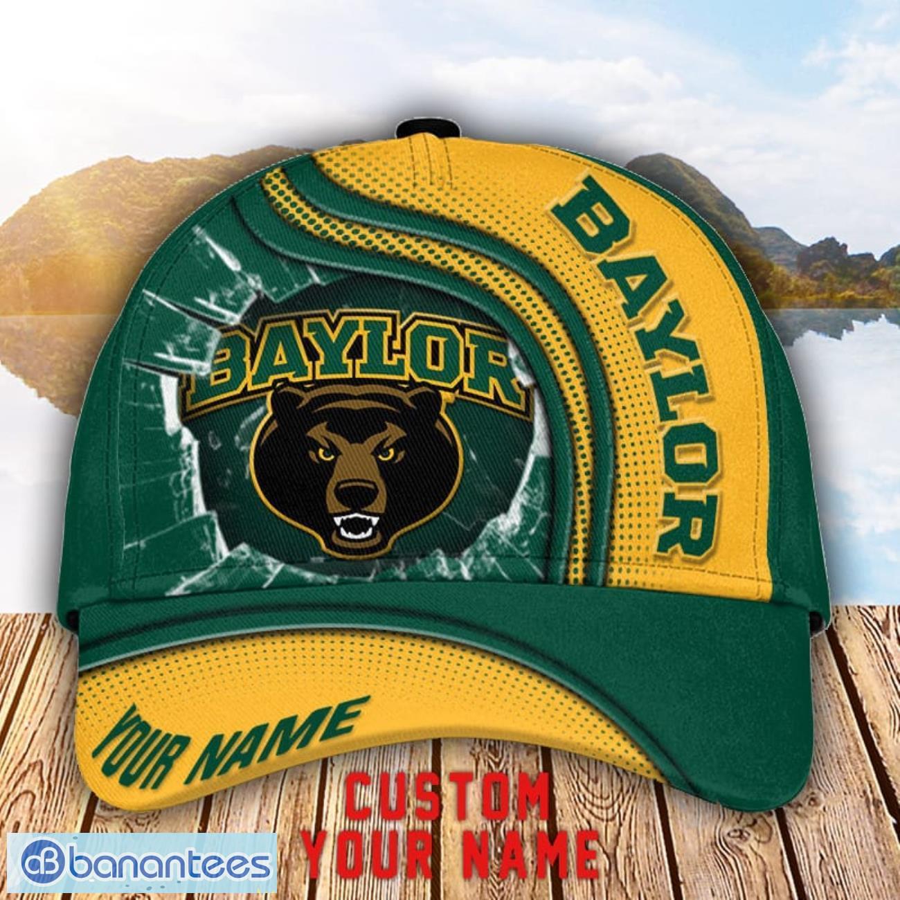 baylor bears 3d cap custom name for fans sport gift image Baylor Bears 3D Cap Custom Name For Fans Sport Gift Product Photo 1