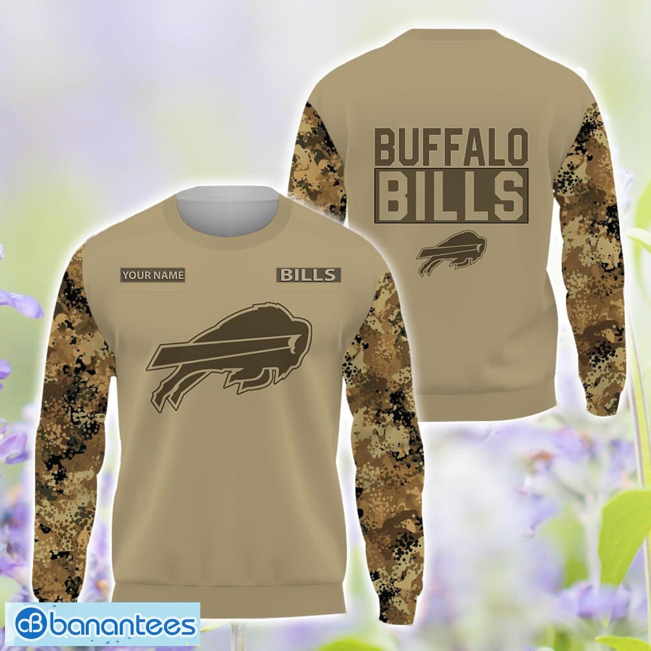 buffalo bills autumn season hunting gift 3d tshirt sweatshirt hoodie zip hoodie custom name for fans 1 image Buffalo Bills Autumn season Hunting Gift 3D TShirt Sweatshirt Hoodie Zip Hoodie Custom Name For Fans Product Photo 2