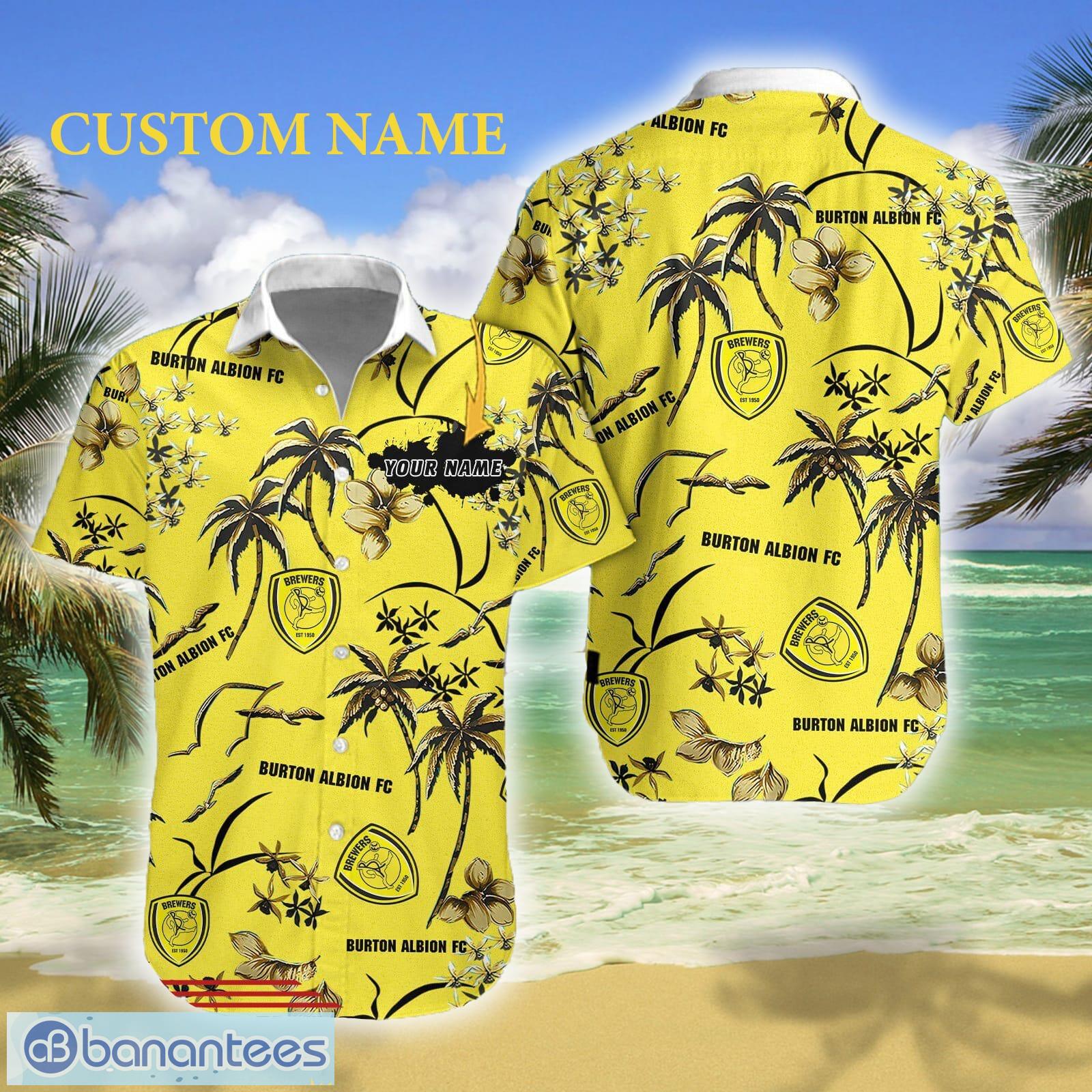 Burton Albion F.C Hawaiian Shirt Custom Name Trending For Men