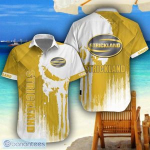 Strickland 3D Printing Hawaiian Shirt Summer Beach Shirt For Fans Custom Name Product Photo 1