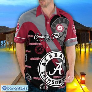 Alabama Crimson Tide Hawaii Shirt Big Logo 3D Printing Hawaiian Shirt For Men And Women Product Photo 4