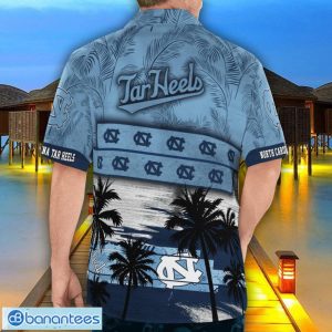 North Carolina Tar Heels Logo Team Tropical Coconut Hawaii Shirt For Men And Women Product Photo 2