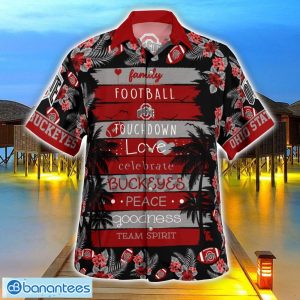 Ohio State Buckeyes Family Football Lover Hawaiian Shirt Beach Shirt For Family Gift Product Photo 3