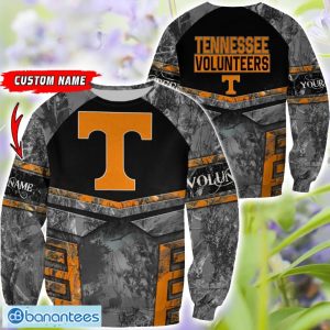 Tennessee Volunteers Grey Black Hunting 3D T-Shirt Hoodie Sweatshirt Zip Hoodie Custom Name Product Photo 2