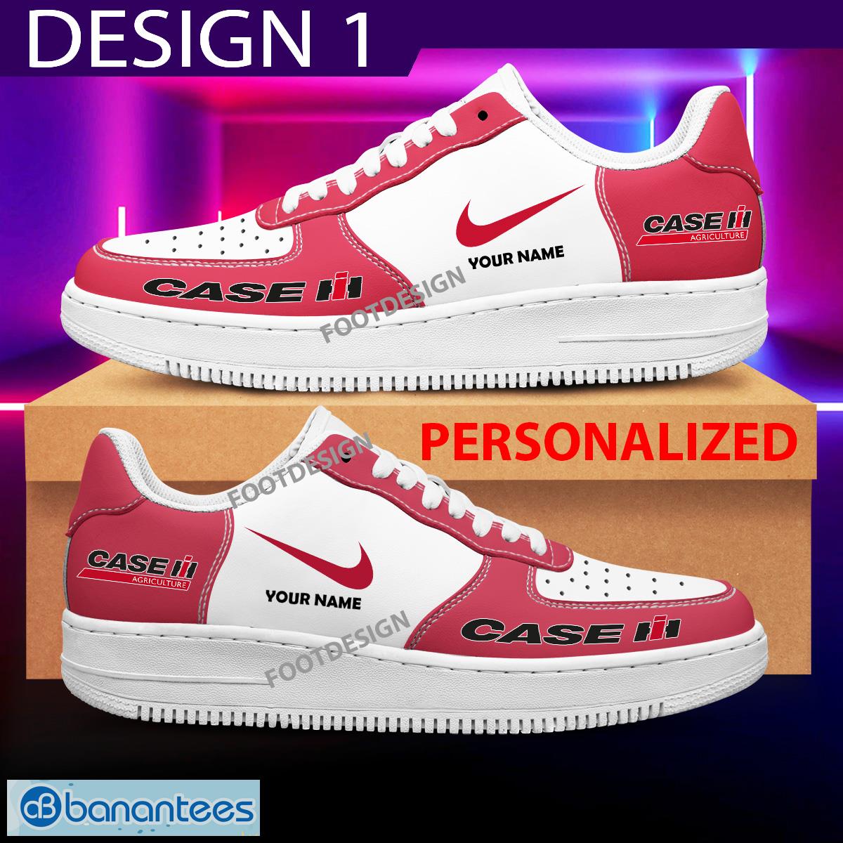 Case IH Tractor Air Force 1 Shoes Personalized Gift AF1 Sneaker For Men Women - Case IH Tractor Air Force 1 Shoes Personalized Photo 1