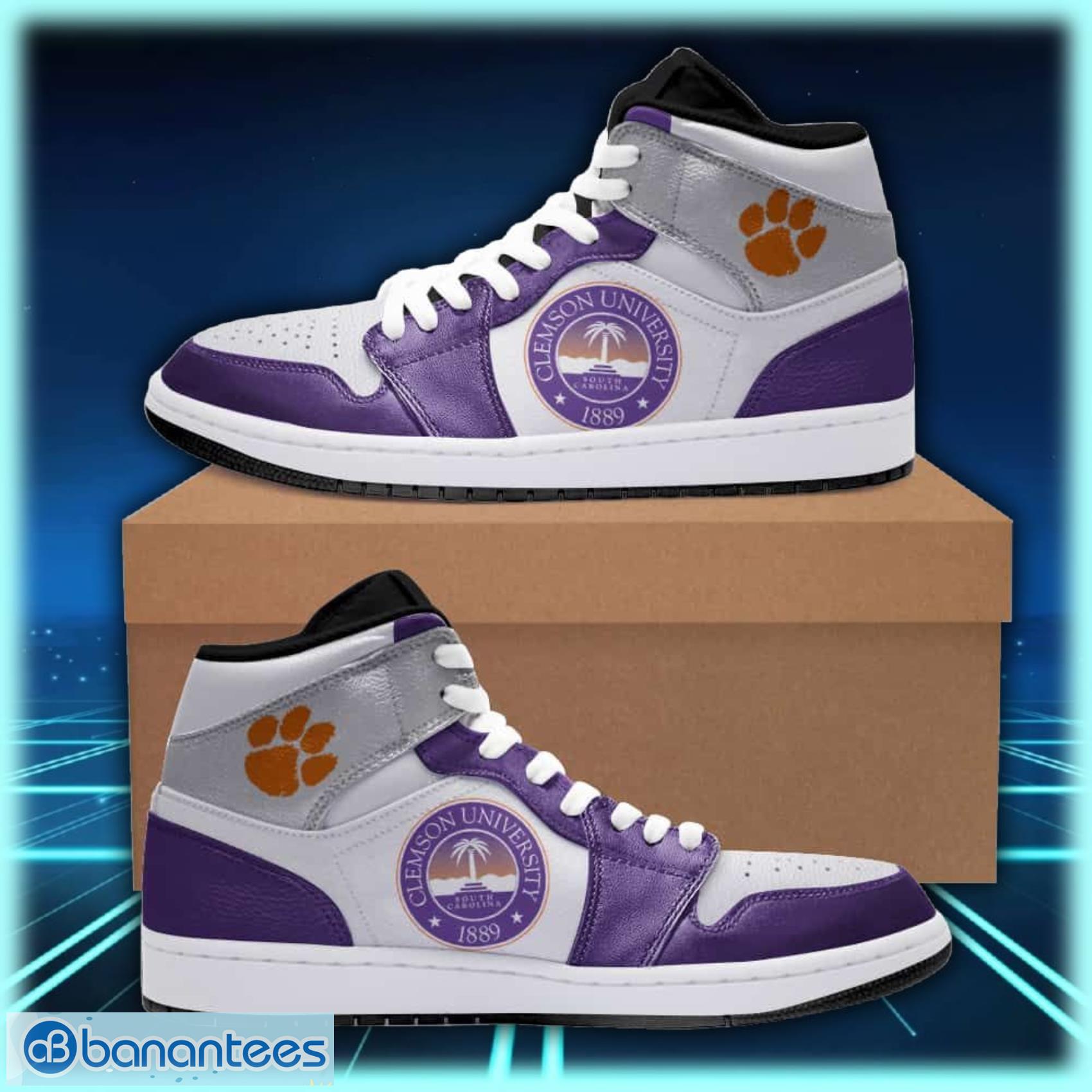 Clemson Tigers American Football 03 Jordan High Top Shoes For Men And Women Product Photo 1