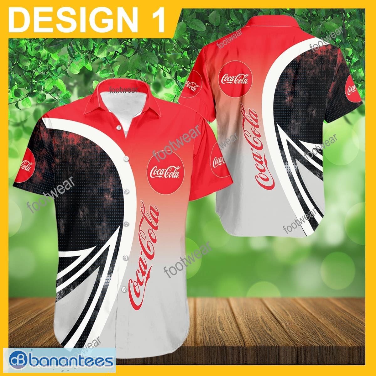 coca cola Hawaiian Shirt Logo Brand Design For Men Gifts Summer Holiday - Coca Cola Hawaiian Shirt Brand Style 1