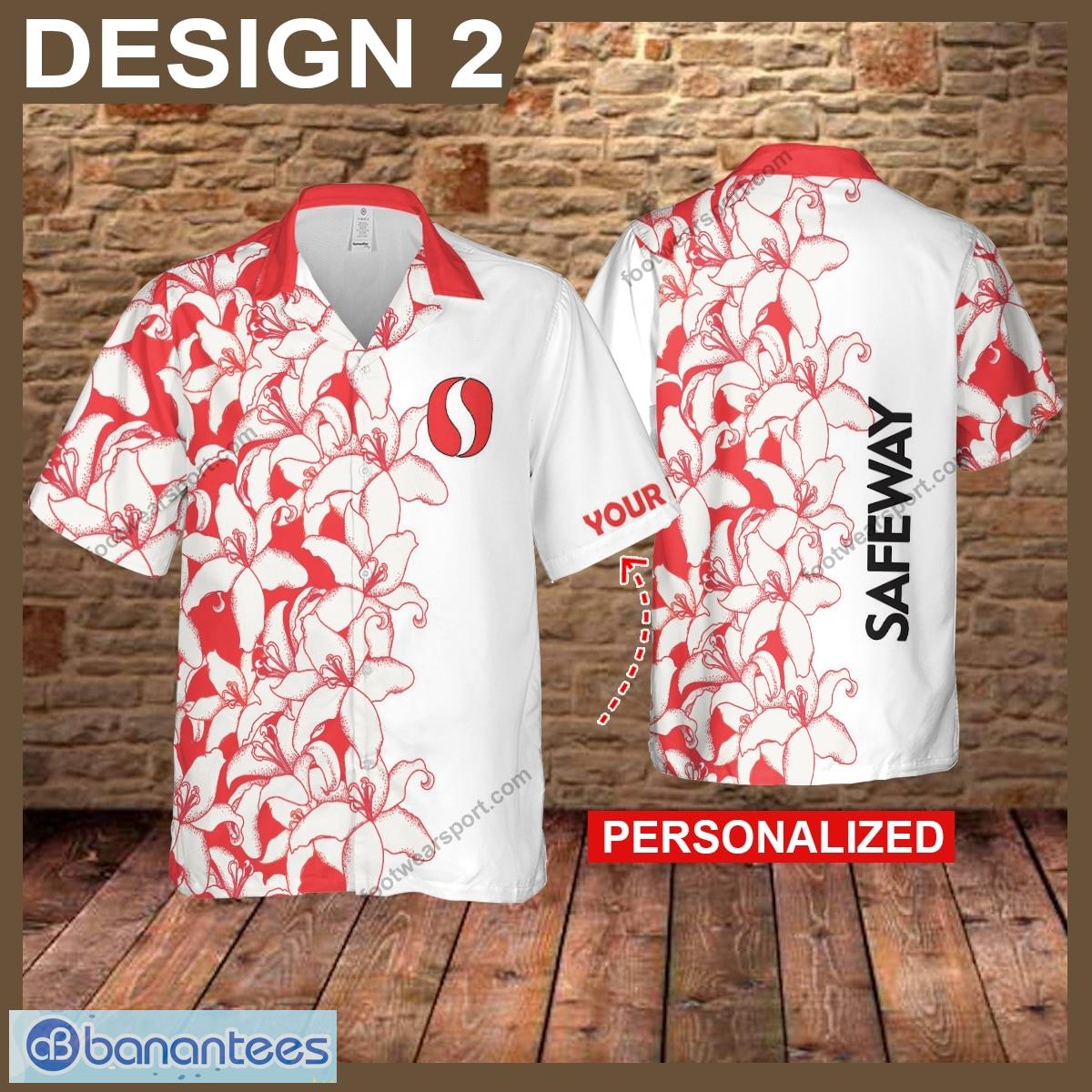 custom name safeway flower brand logo 3d hawaiian shirt beach for men women 1 image Custom Name Safeway Flower Brand Logo 3D Hawaiian Shirt Beach For Men Women - Safeway Flower Brand Logo 3D Hawaiian Shirt Design 2
