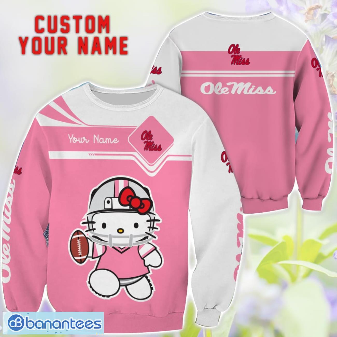 cute gift for ncaa ole miss rebels hello kitty 3d t shirt sweatshirt hoodie custom name 1 image Cute Gift For NCAA Ole Miss Rebels Hello Kitty 3D T-Shirt Sweatshirt Hoodie Custom Name Product Photo 2