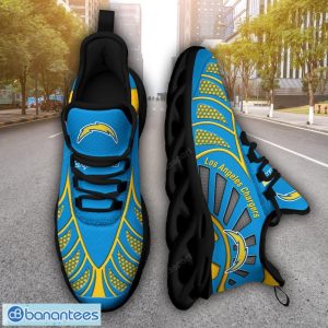 Los Angeles Chargers NFLNew Designs Black And White Clunky Shoes Max Soul Shoes Sport Season Gift Product Photo 1