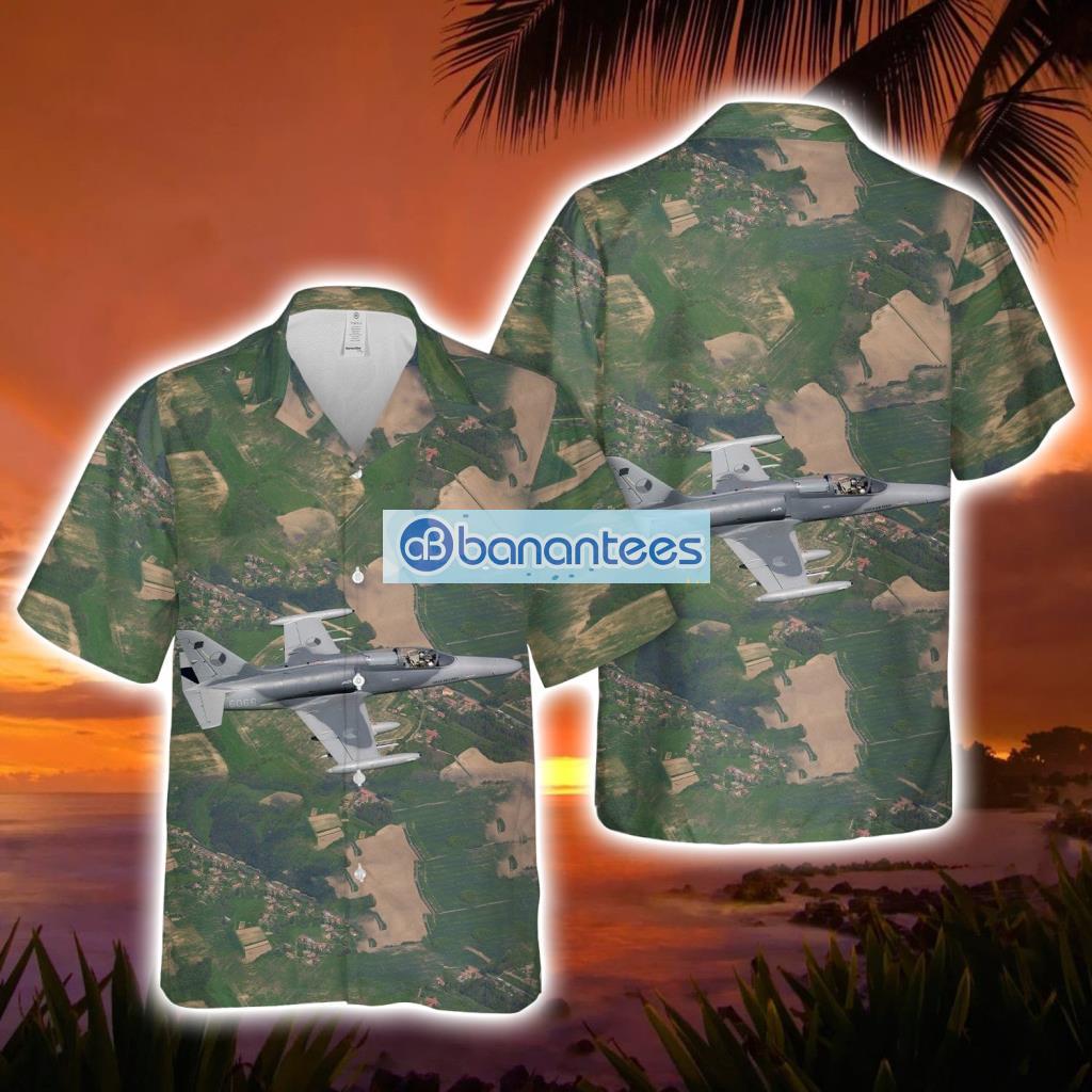 Czech Air Force Aero Vodochody L-159a Alca Button Down Hawaiian Shirt Product Photo 1