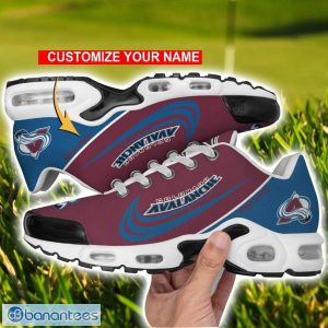 Colorado Avalanche Air Cushion Sport Shoes Personalized Name Gift For Men Women Product Photo 1