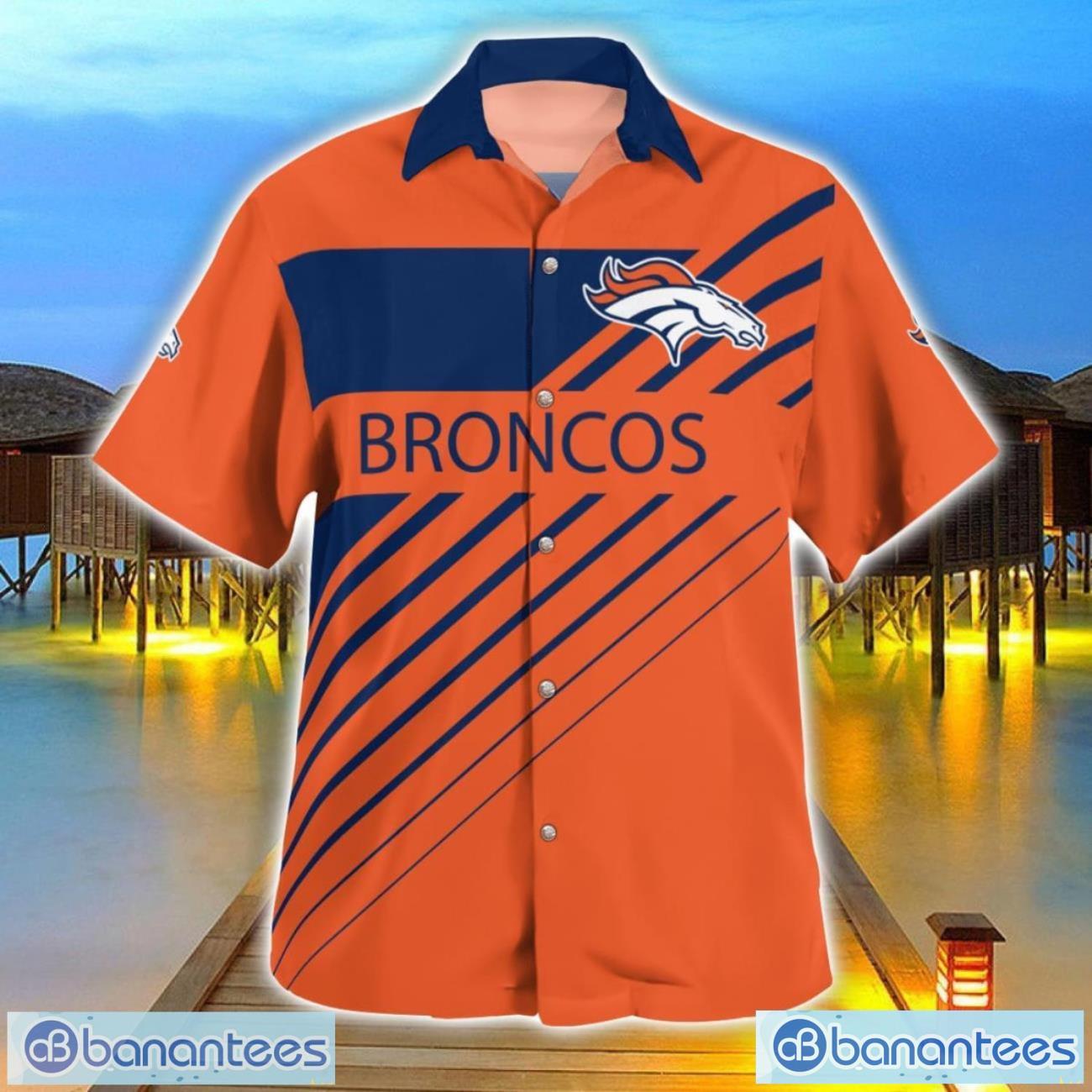 denver broncoshawaii shirt 3d full printed beach shirt for men and women 2 image Denver BroncosHawaii Shirt 3D Full Printed Beach Shirt For Men And Women Product Photo 3