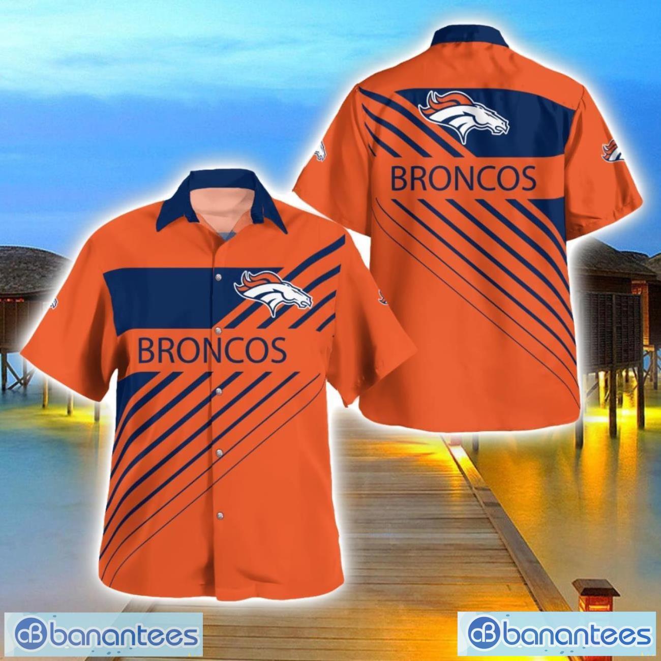 denver broncoshawaii shirt 3d full printed beach shirt for men and women image Denver BroncosHawaii Shirt 3D Full Printed Beach Shirt For Men And Women Product Photo 1