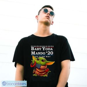 Star wars baby yoda mando 2020 this is the way shirt - G500 Gildan T-Shirt