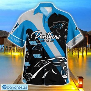 Carolina Panthers Hawaii Shirt Big Logo 3D Printing Hawaiian Shirt For Men And Women Product Photo 3
