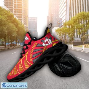 Kansas City Chiefs NFLNew Designs Black And White Clunky Shoes Max Soul Shoes Sport Season Gift Product Photo 4