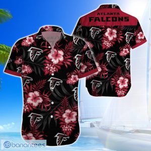 Atlanta FalconsTeam Logo Tropical 3D Hawaiian Shirt Big Fans Gift Product Photo 1