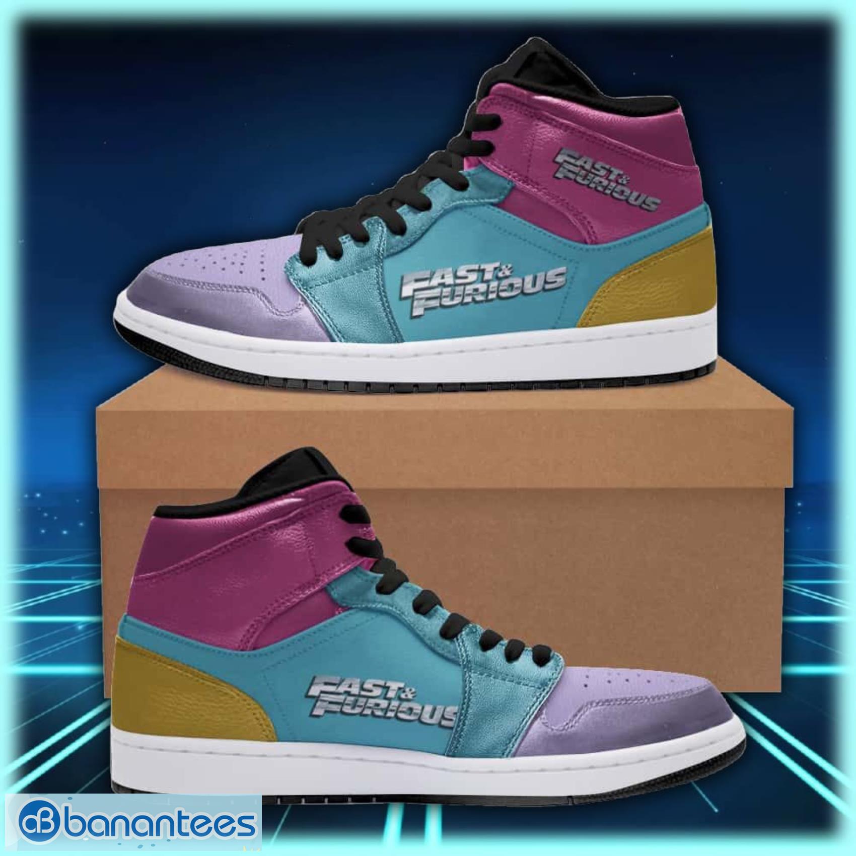 Fast And Furious 14 Jordan High Top Shoes For Men And Women Product Photo 1