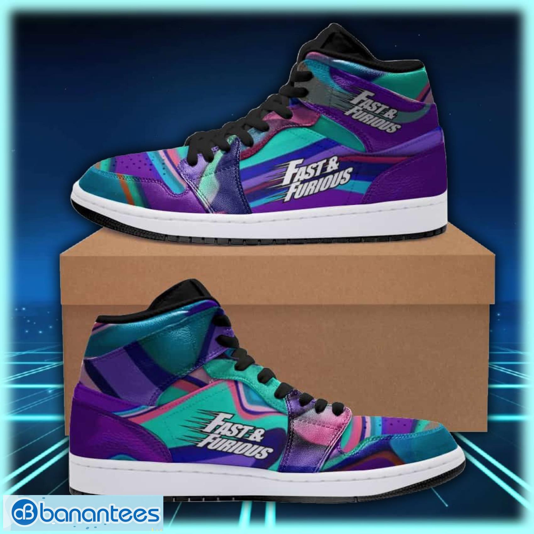 Fast And Furious 16 Jordan High Top Shoes For Men And Women Product Photo 1